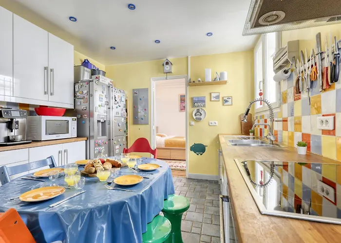 Apartman Large Duplex Flat In A Courtyard - Trendy 10 Párizs